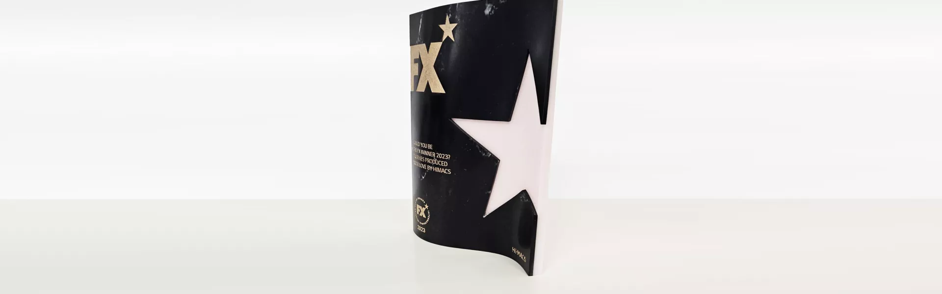 HIMACS sponsert 2023 das zweite Jahr in Folge  die FX Design Awards