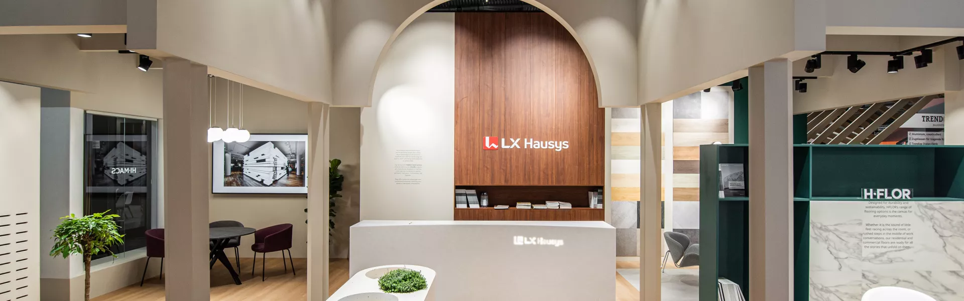 LX Hausys revient à BAU  Des solutions de design innovantes et des matériaux durables à l’honneur