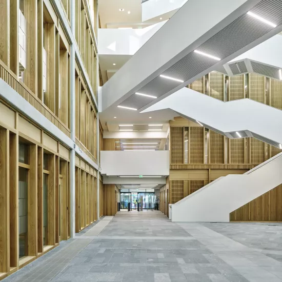 HIMACS Nebula creates architectural impact  in Dublin’s new Garda HQ