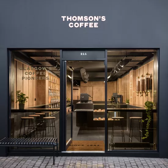 HIMACS gives Thomson’s Coffee HQ a rich and deep flavour, just like its coffee