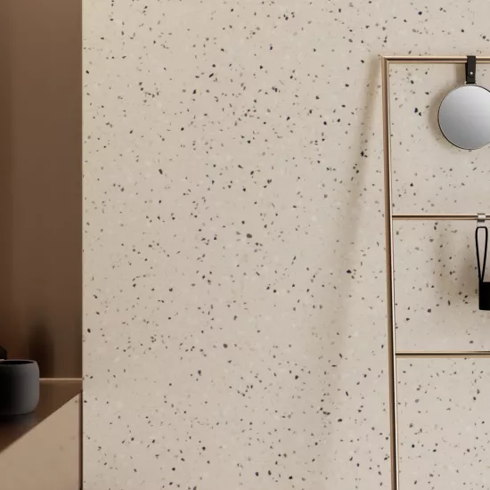 HIMACS embraces the Terrazzo trend with two new colours