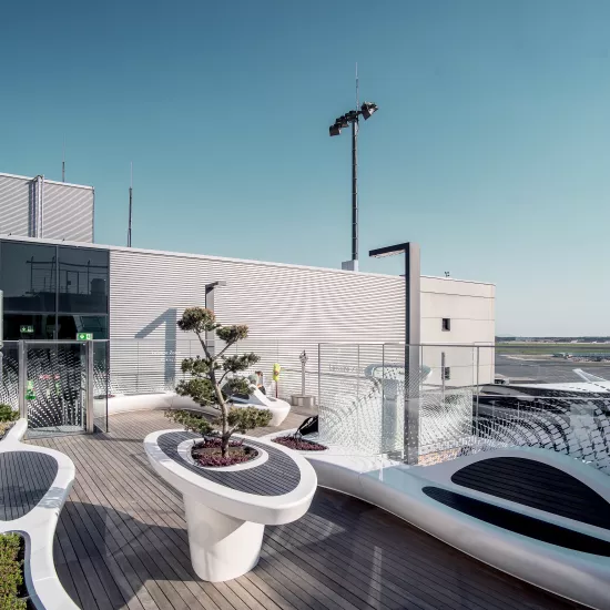 Frankfurt Airport’s new Open Air Deck