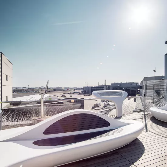 Frankfurt Airport’s new Open Air Deck