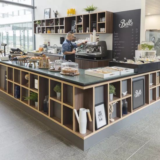 Bells Café for KPN offices in Amsterdam