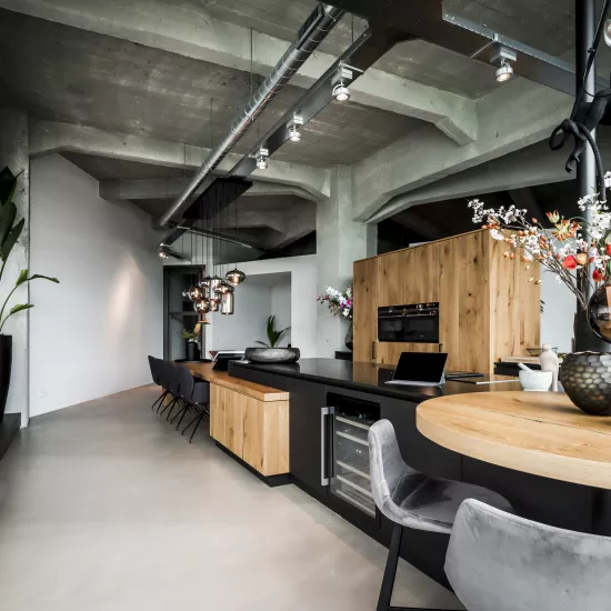 A dream loft in Eindhoven with HIMACS