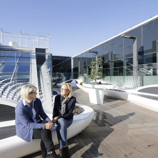 Frankfurt Airport’s new Open Air Deck