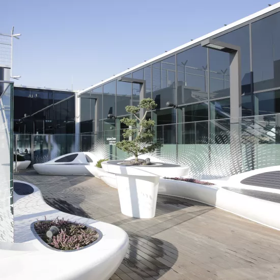 Frankfurt Airport’s new Open Air Deck