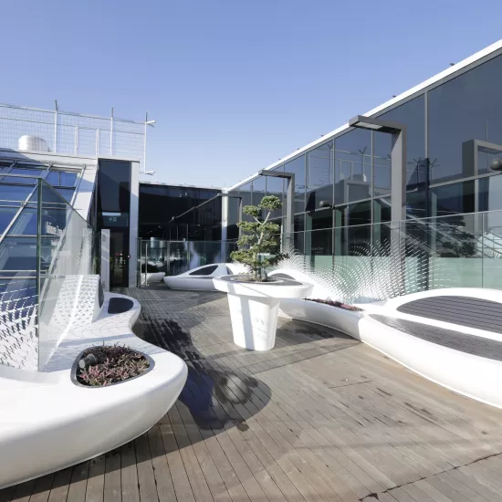 Frankfurt Airport’s new Open Air Deck