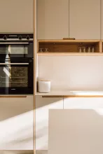 Stoke Newington House, London,UK - House Design: Material Works - Kitchen design: Voeg Ltd - Fabrication: Voeg Ltd - HIMACS Supplier: James Latham - Photographer: Gautier Houba